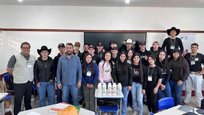 Estudantes do CEEP – Escola agrícola de Laranjeiras participam de capacitação sobre Manejo Integrado de Pragas